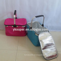 Hot Sale Alumínio Handles Portable Shopping Basket